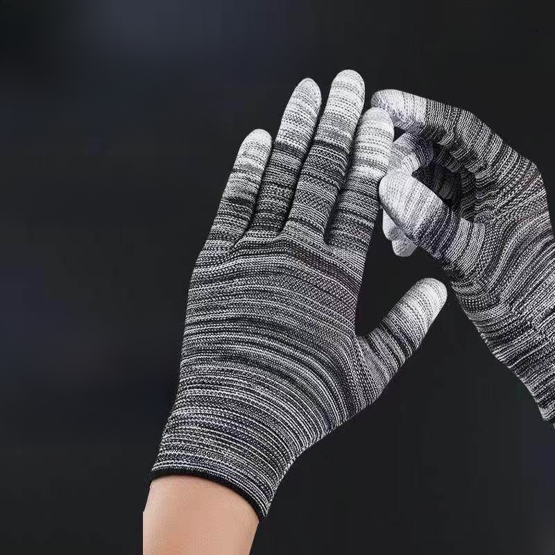 Leather Work Factory - Nylon Coated Leather Thin Work Gloves