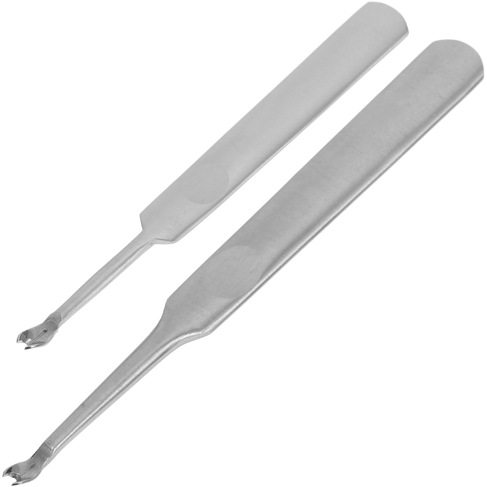 Leatherwork Edge Beveler - 2Pcs Stainless Steel Grooving Tool Professional