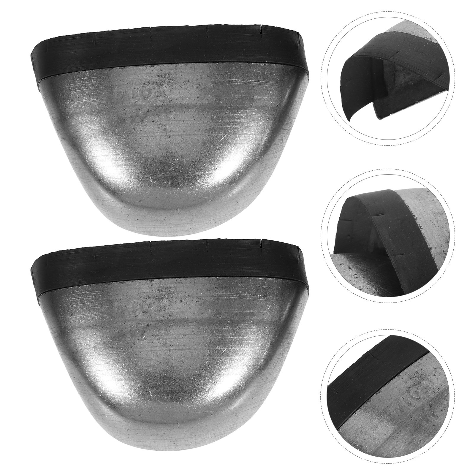 Leather Work Factory - 1Pair Premium Iron Safety Toe Caps
