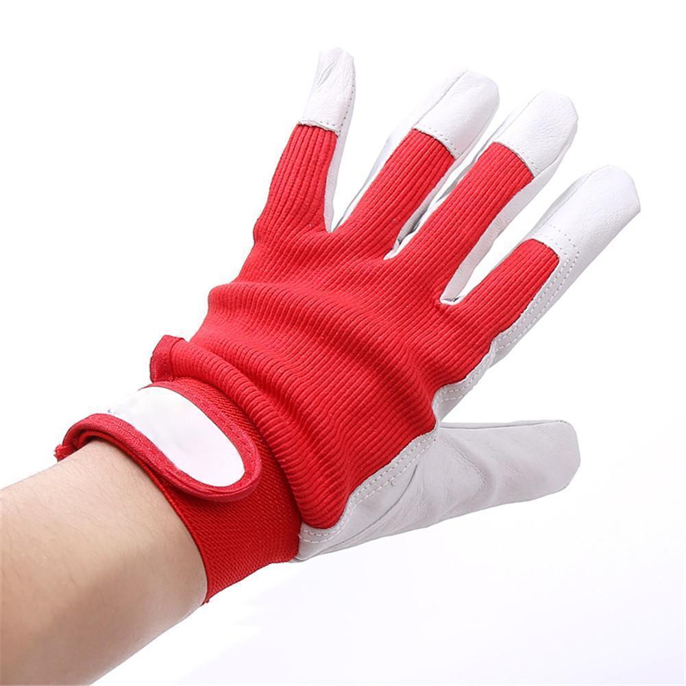 Leather Work Factory - 1pair Mechanic Work Glove Leather Welding