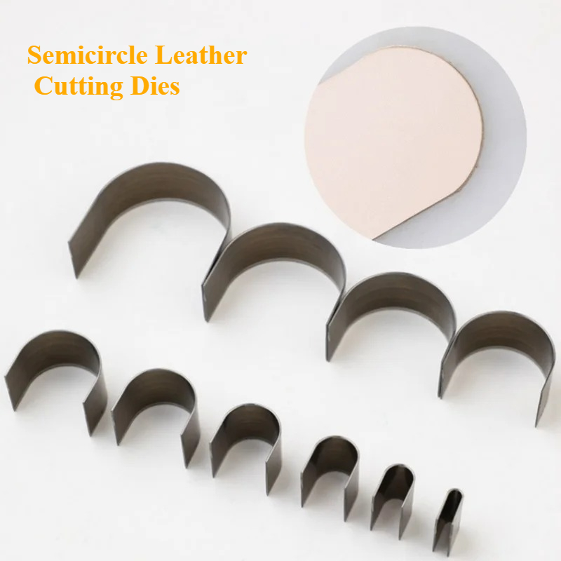 10Pcs/Set Semicircle Leather C - Leathercraft Japan incelemesi ve fiyatı