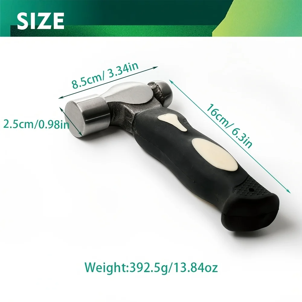 Black Steel Metal Stamping Ham - Leatherwork Hammer incelemesi ve fiyatı