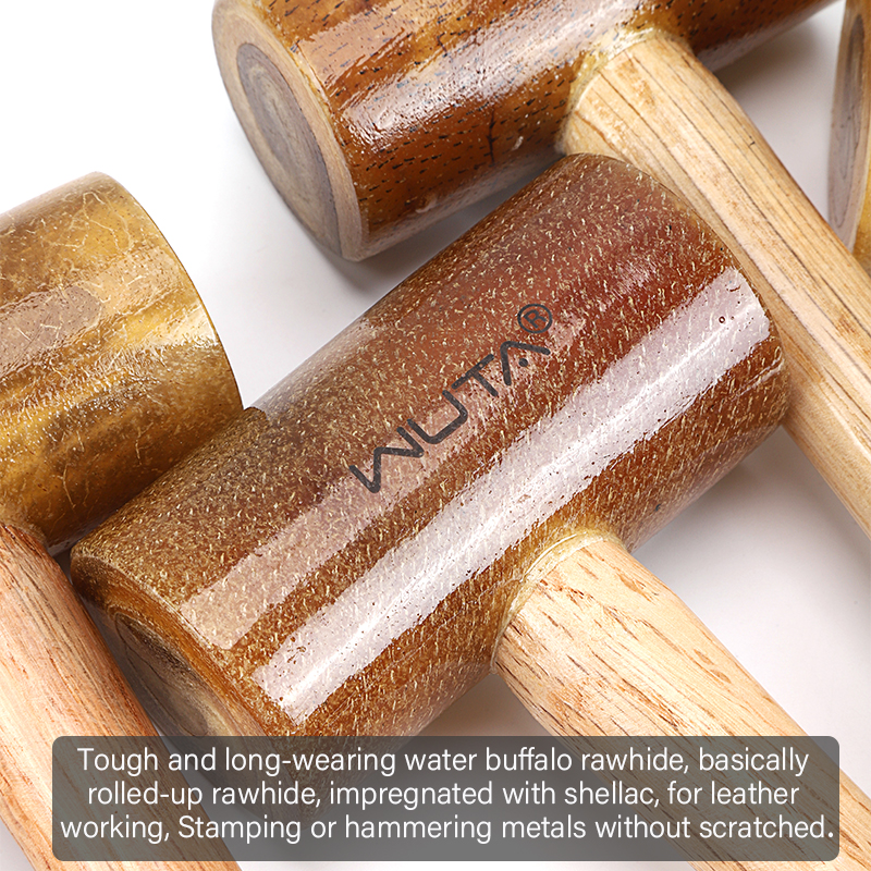 WUTA 100% Rawhide-head Mallet  - Mallet Rawhide Craft incelemesi ve fiyatı