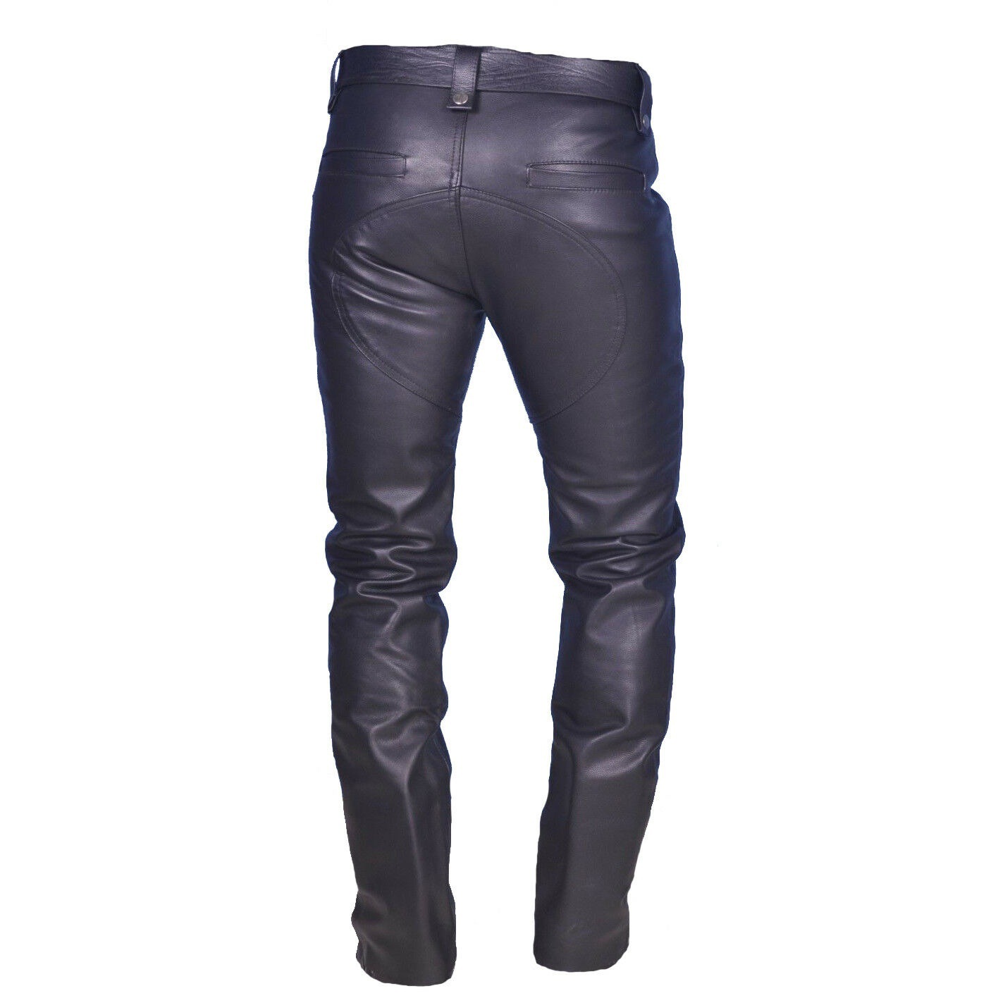 Men's Fashion Faux Leather Pan - Leather Work Pants incelemesi ve fiyatı