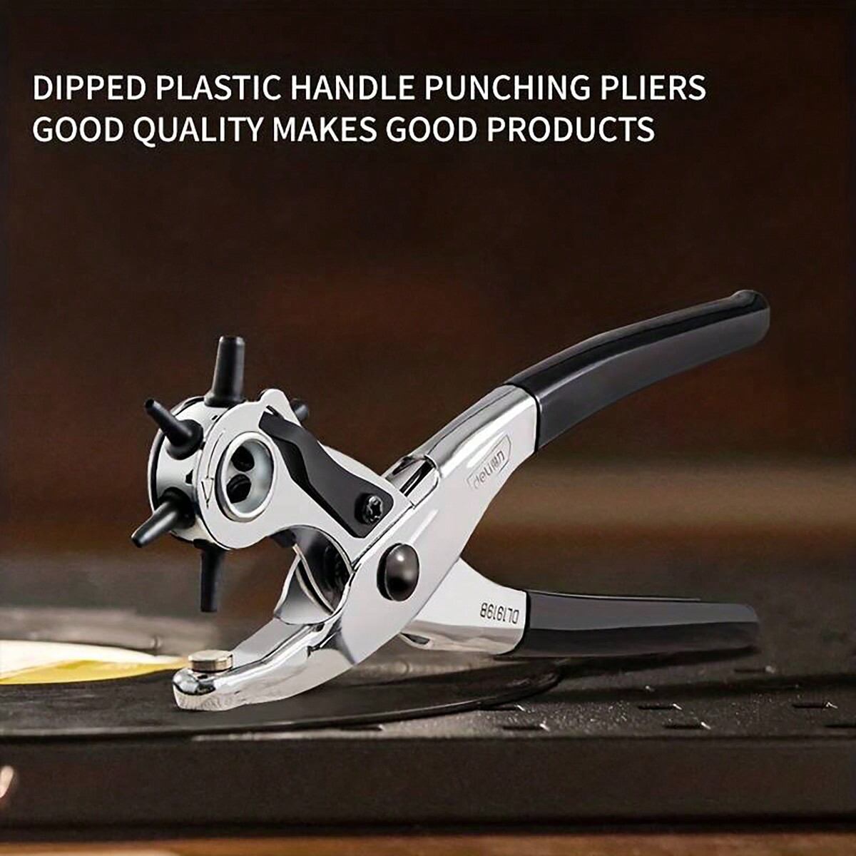 1pc-Belt Punch Pliers Leather  - Leather Punch Revolving incelemesi ve fiyatı