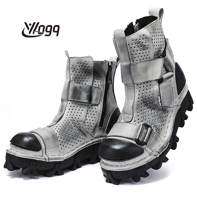 Men's Genuine Leather Motorcyc - Leather Work Western incelemesi ve fiyatı