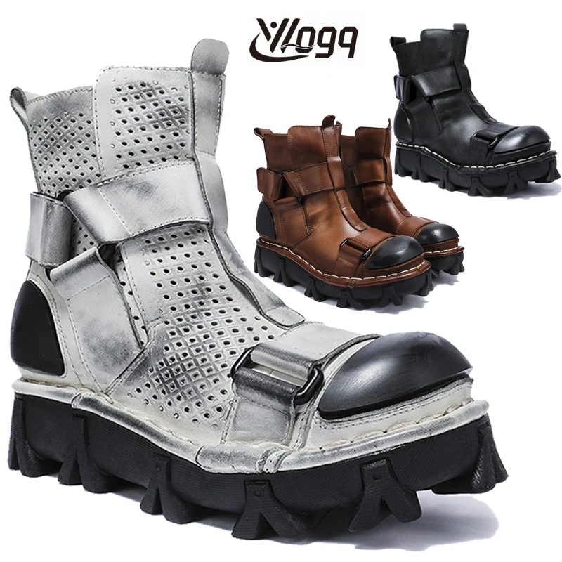 Men's Genuine Leather Motorcyc - Leather Work Western incelemesi ve fiyatı