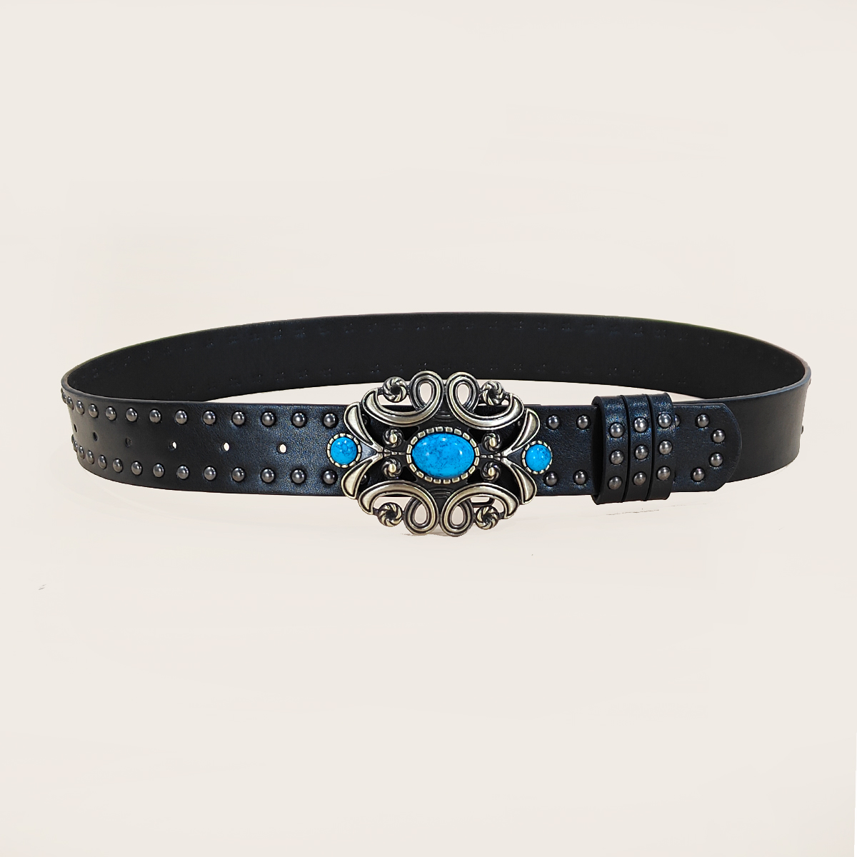 Men and women's casual Punk Ri - Leather Work Western incelemesi ve fiyatı