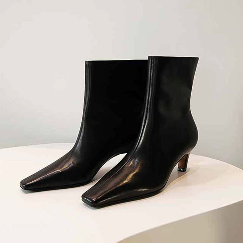 AIYKAZYSDL 2025 Square Toe Ank - Leather Work Western incelemesi ve fiyatı