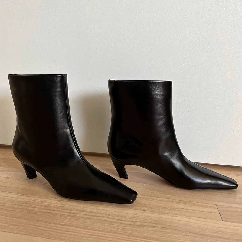 AIYKAZYSDL 2025 Square Toe Ank - Leather Work Western incelemesi ve fiyatı