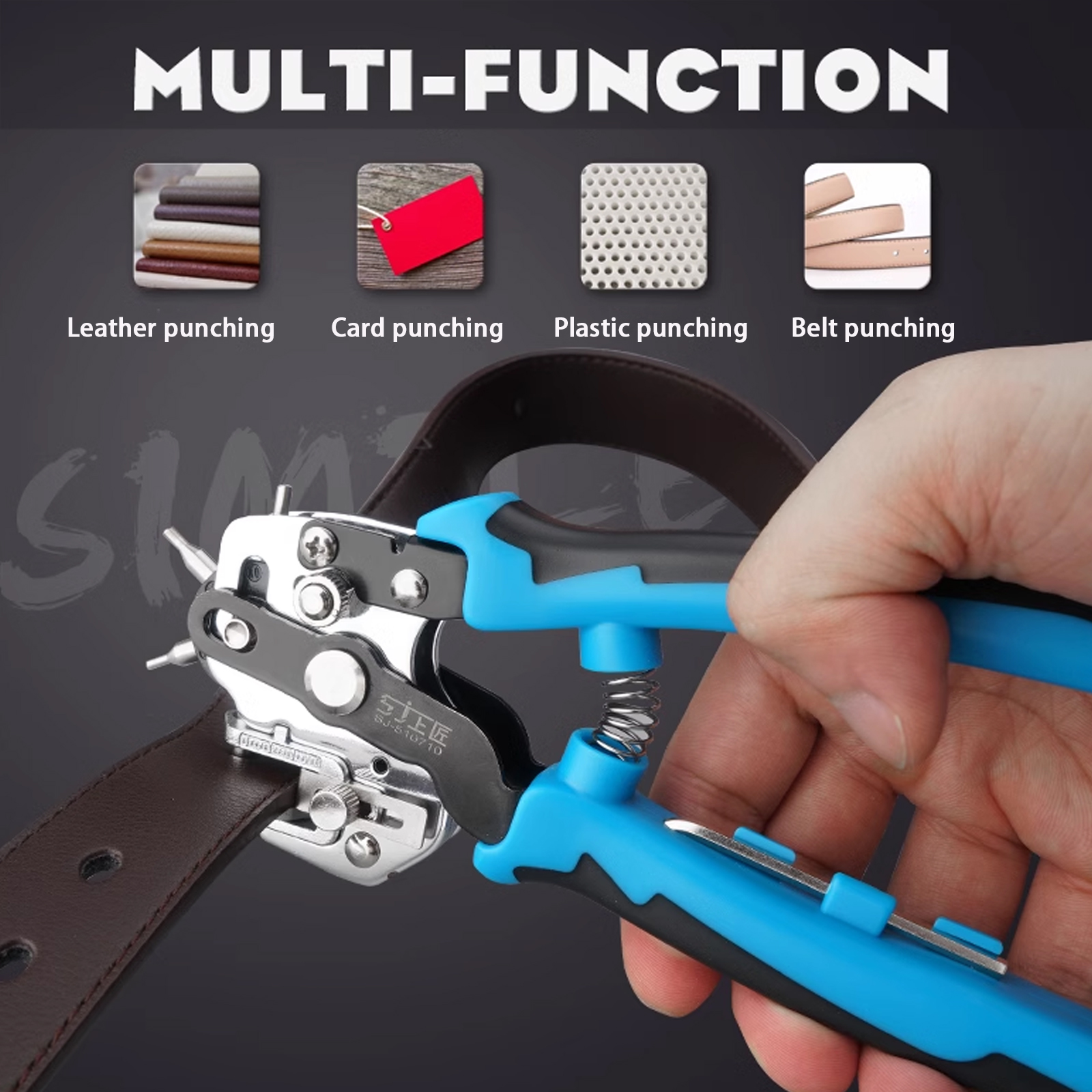φ2/2.5/3/3.5/4.8/4.5mm Leather - Leather Punch Revolving incelemesi ve fiyatı