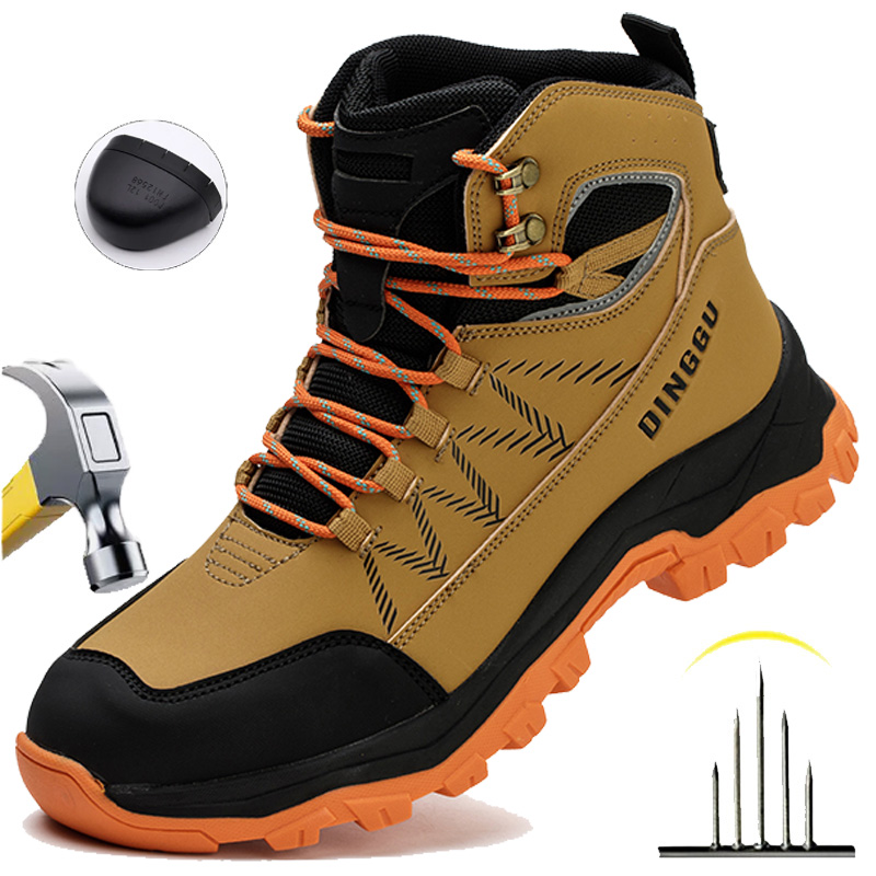 Comfortable Safety Shoes for M - Leather Work Factory incelemesi ve fiyatı