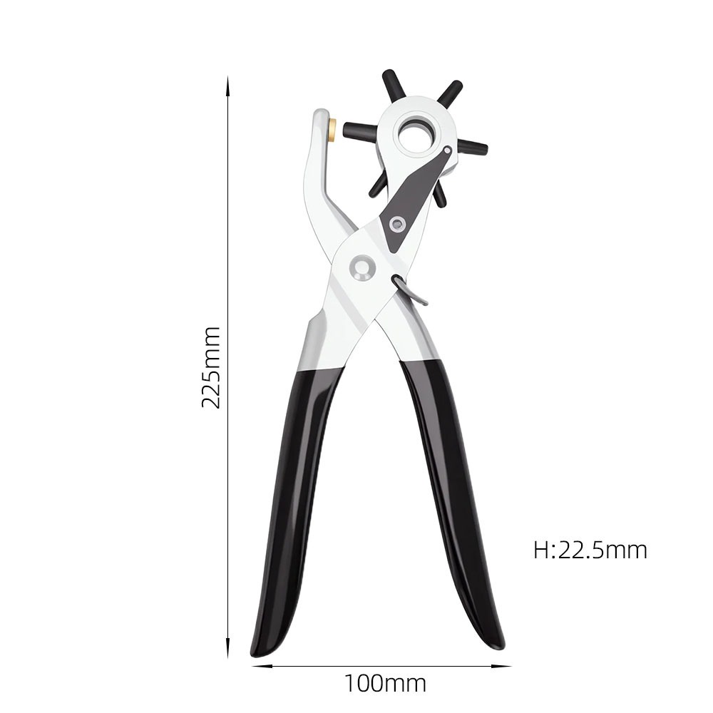 1pc-Belt Punch Pliers Leather  - Leather Punch Revolving incelemesi ve fiyatı
