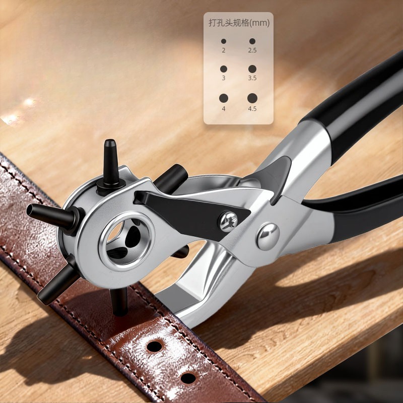 1pc-Belt Punch Pliers Leather  - Leather Punch Revolving incelemesi ve fiyatı