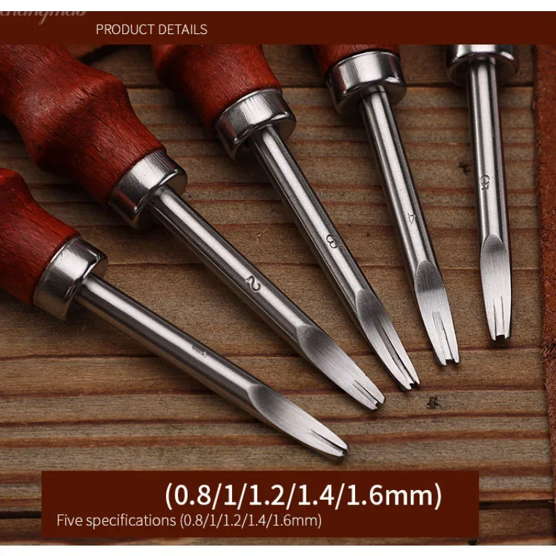 1pc Leather Edge Beveler Skivi - Leatherwork Edge Beveler incelemesi ve fiyatı
