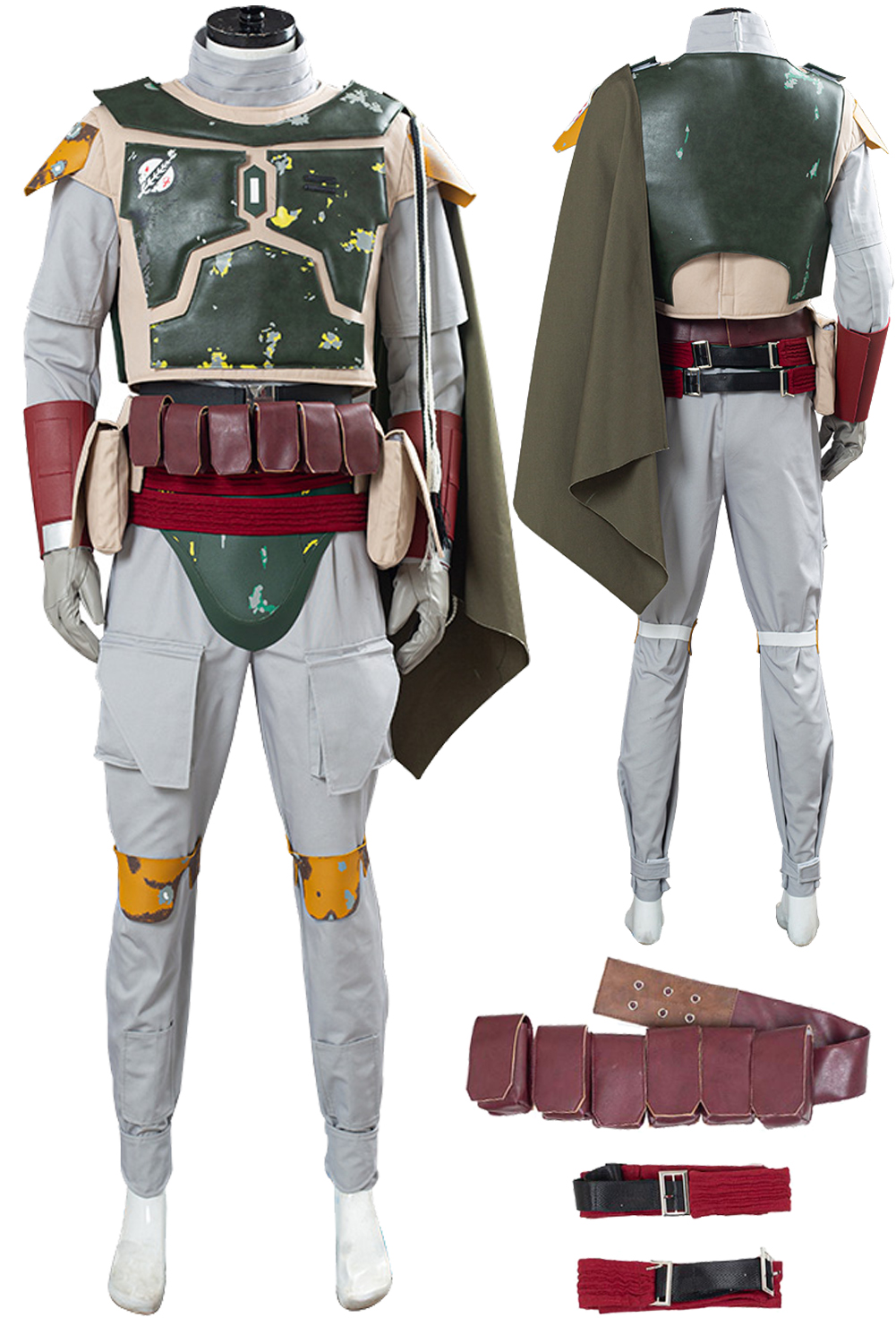 Boba Cosplay Fantasy Battle Ar - Leather Work Pants incelemesi ve fiyatı