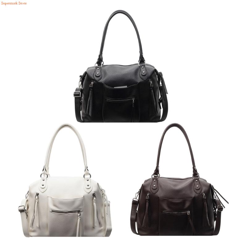 Q5WE Modern PU Leather Handbag - Leather Work Duffle incelemesi ve fiyatı
