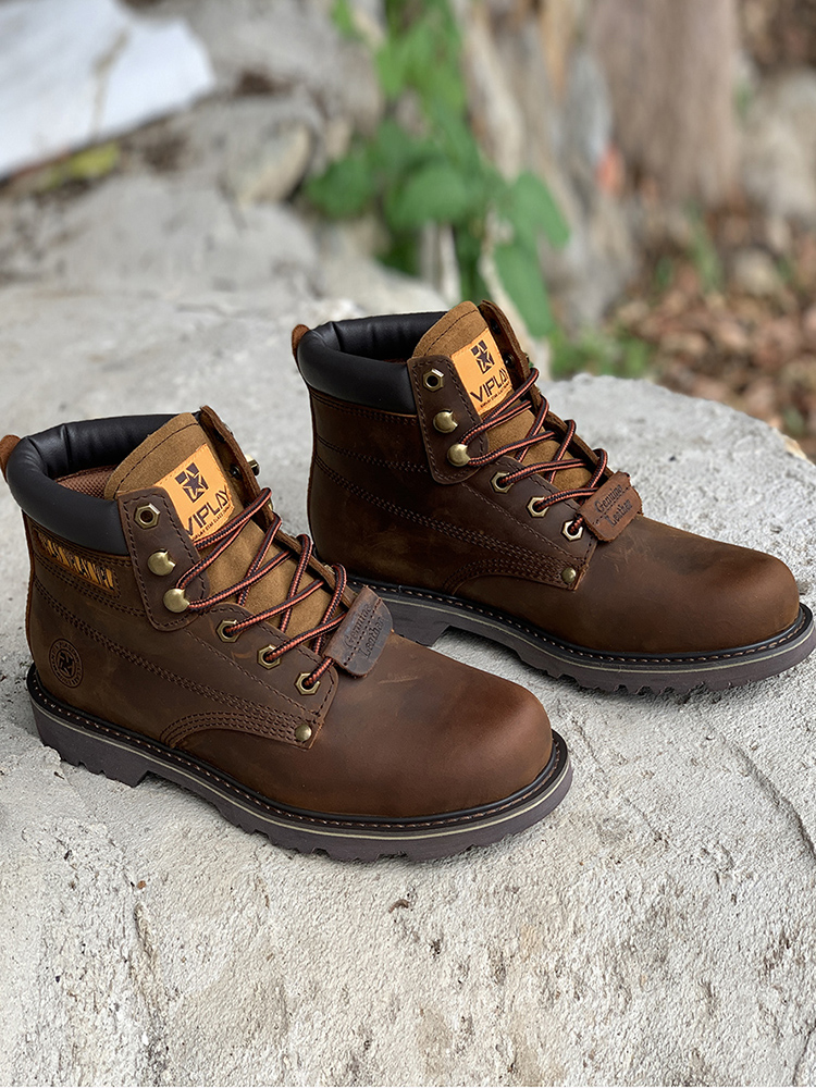 Men's Genuine Leather Boots  C - Leather Work Western incelemesi ve fiyatı