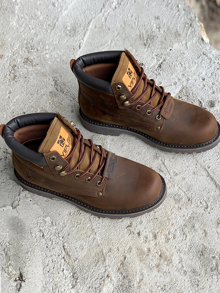Men's Genuine Leather Boots  C - Leather Work Western incelemesi ve fiyatı