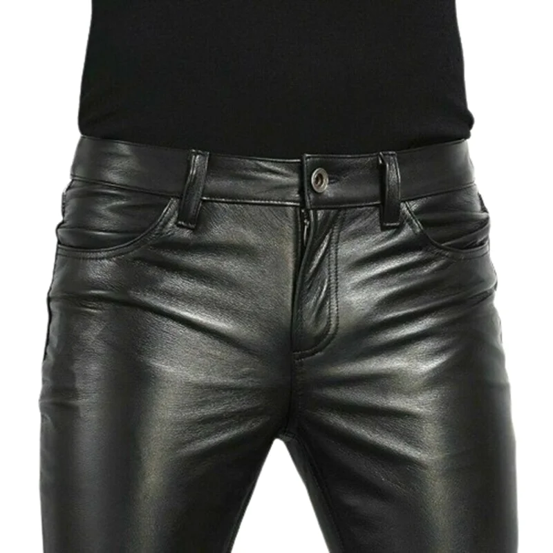 Choice PU Leather Pants Men's  - Leather Work Pants incelemesi ve fiyatı