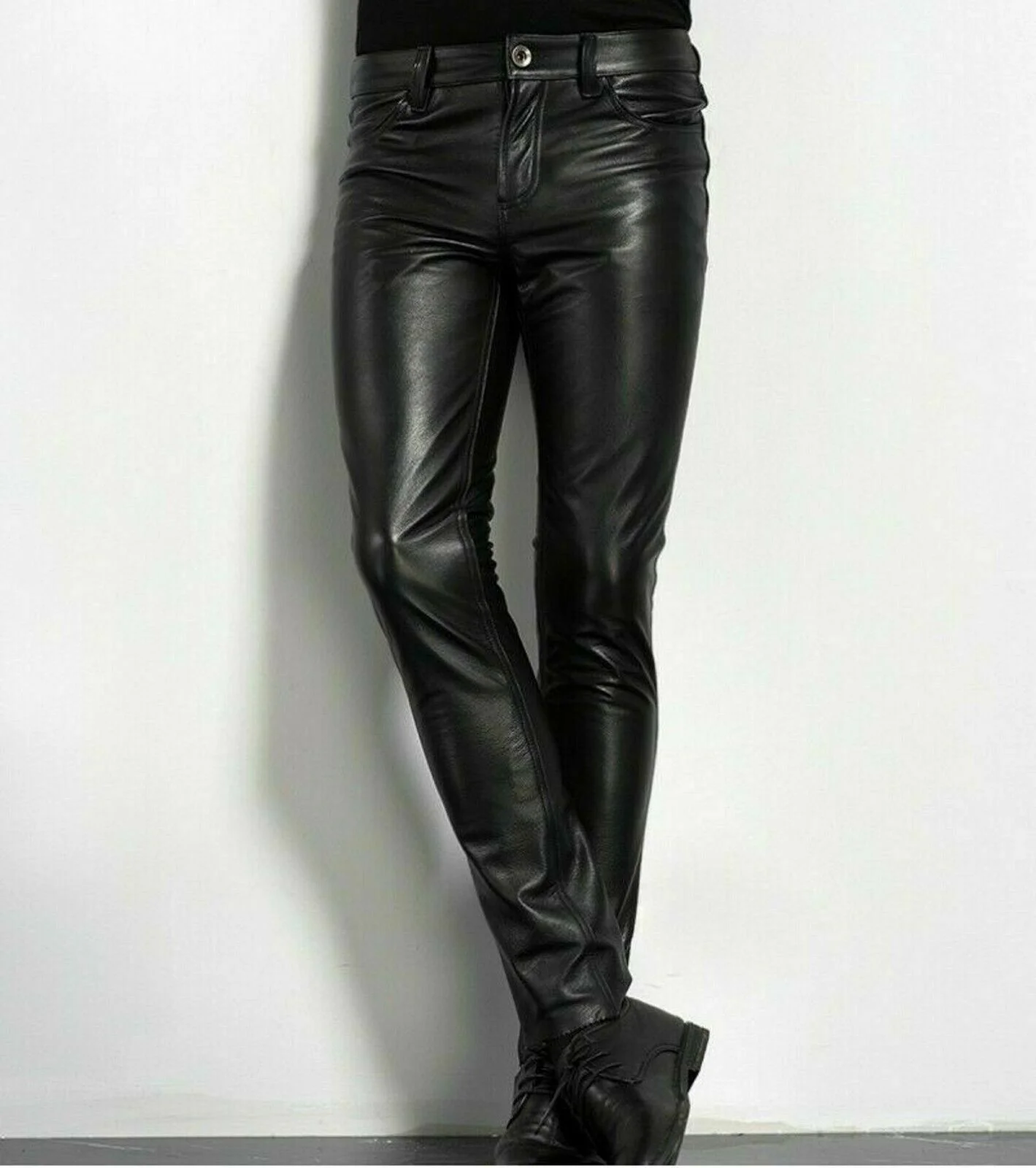 Choice PU Leather Pants Men's  - Leather Work Pants incelemesi ve fiyatı