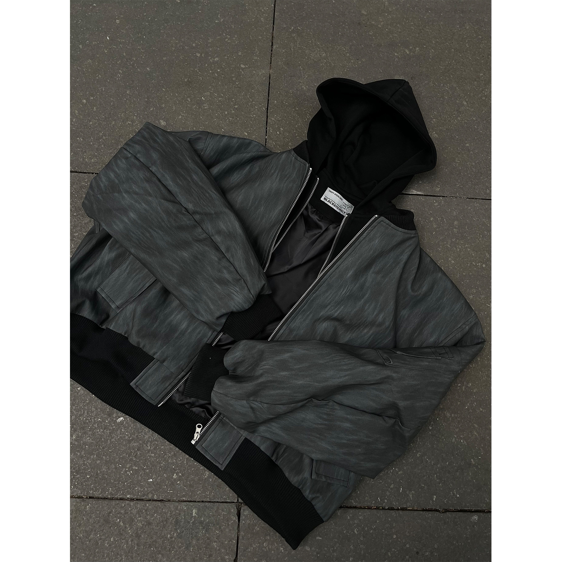 UMI MAO American Retro Work Ja - Leather Work Jacket With Hood incelemesi ve fiyatı