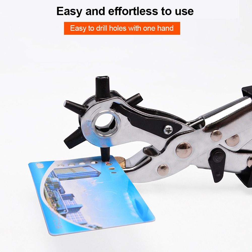 Portable Metal Leather Hole Pu - Leather Punch Revolving incelemesi ve fiyatı