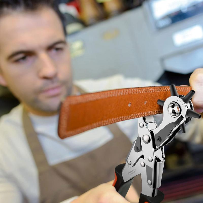 Leather Belt Hole Punch Plier  - Leather Punch Revolving incelemesi ve fiyatı