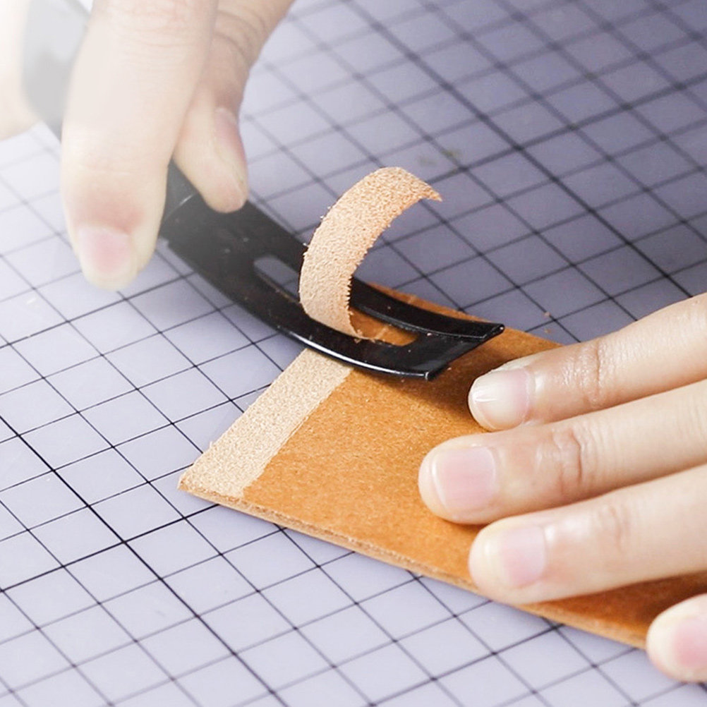 1Set Edge Skiving Beveler Wide - Leatherwork Edge Beveler incelemesi ve fiyatı