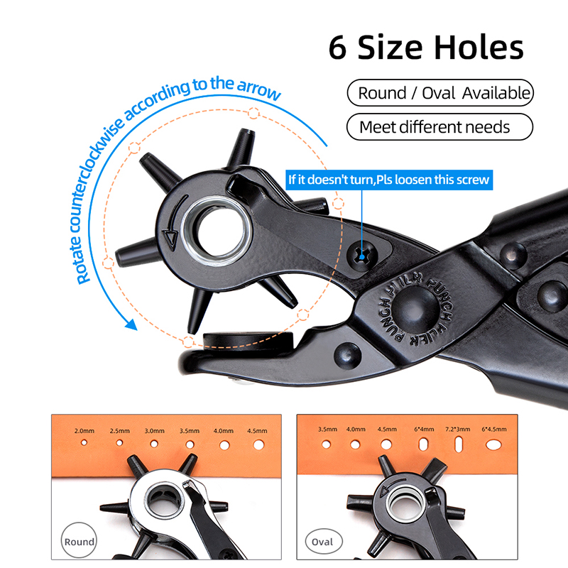 WUTA Revolving Leather Belt Ho - Leather Punch Revolving incelemesi ve fiyatı