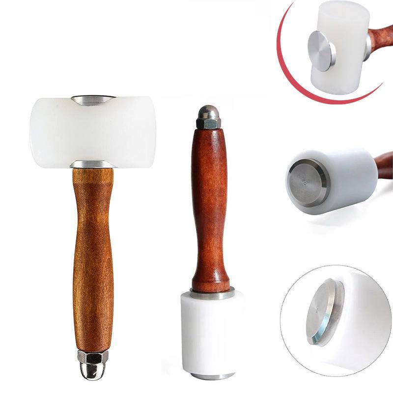 1PC Leather Carving Hammer Nyl - Leatherwork Hammer incelemesi ve fiyatı