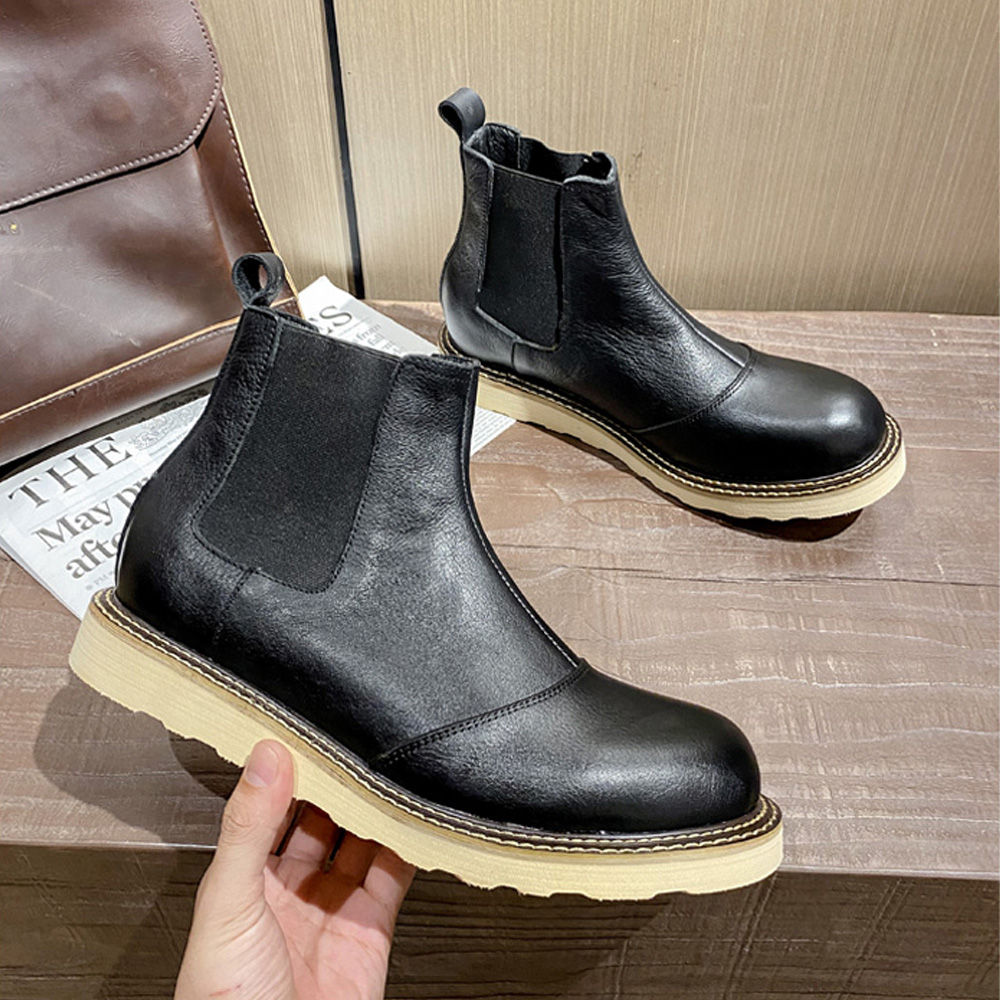 Retro Men's Genuine Leather Ch - Leather Work Western incelemesi ve fiyatı