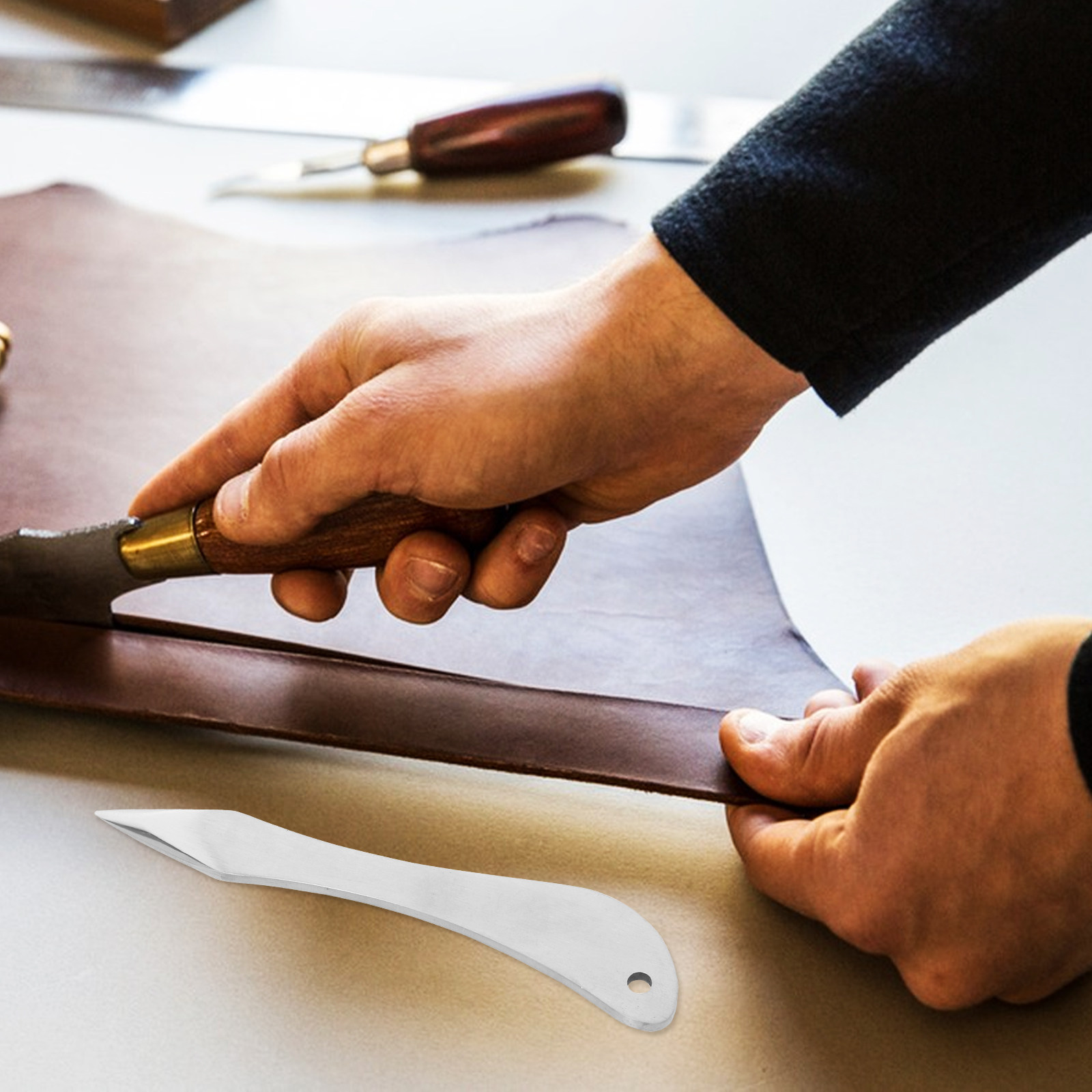 DIY Crafting Tool Ergonomic Pr - Leatherwork Edge Beveler incelemesi ve fiyatı
