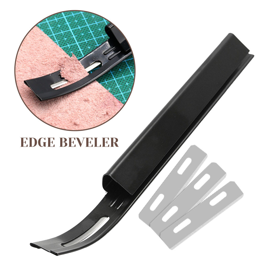 1Set Leathercraft Edge Skiving - Leatherwork Edge Beveler incelemesi ve fiyatı