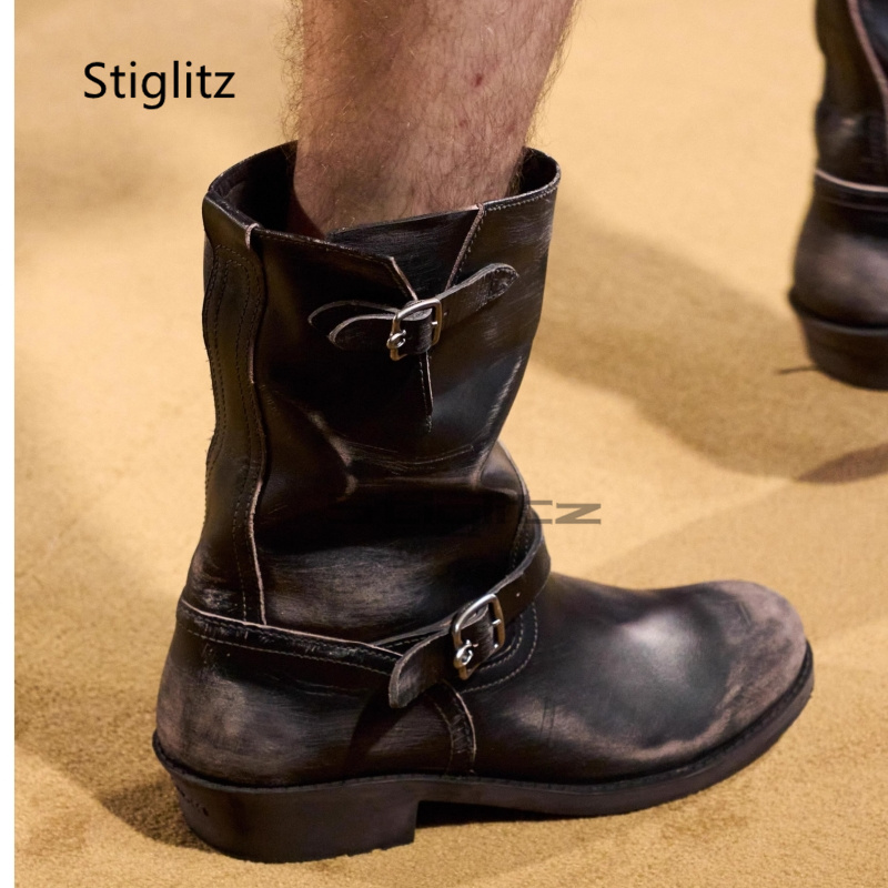 Retro Western Cowboy Boots for - Leather Work Western incelemesi ve fiyatı
