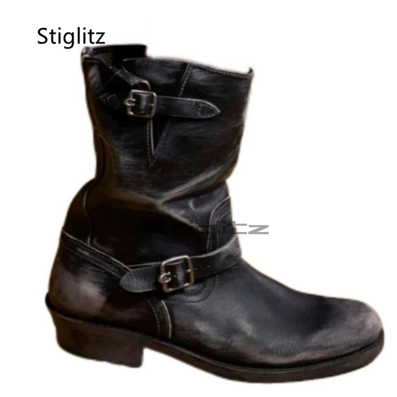Retro Western Cowboy Boots for - Leather Work Western incelemesi ve fiyatı