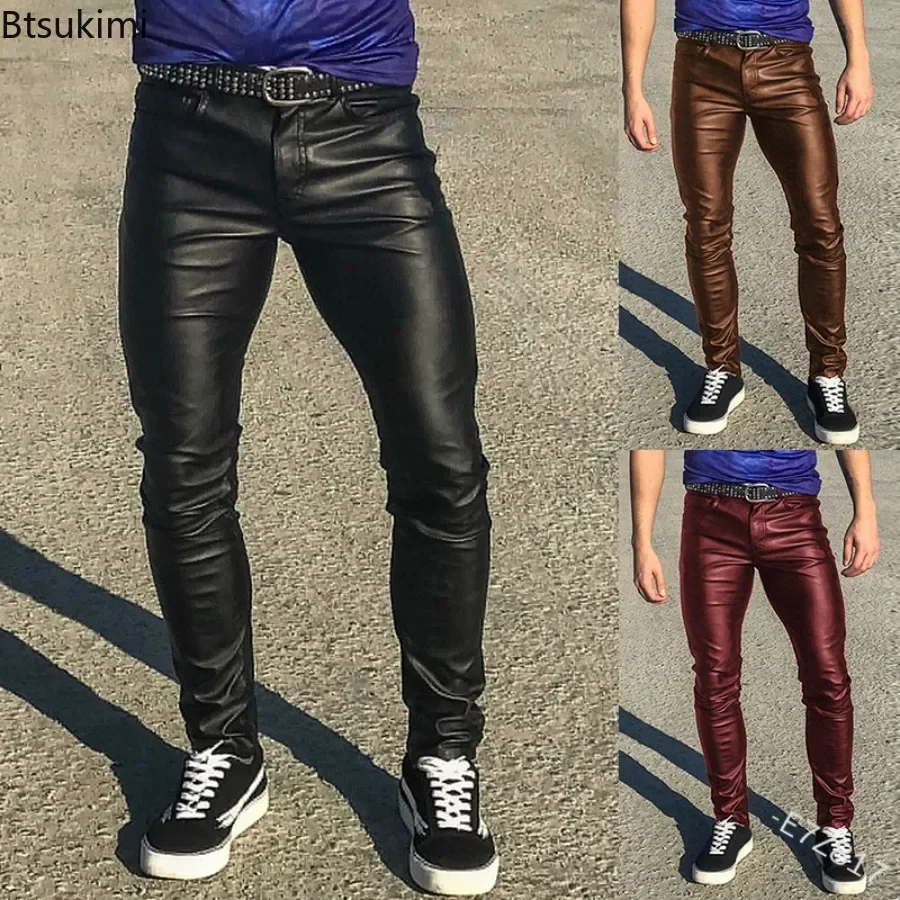 Elastic Low Waist Sexy Pu Leat - Leather Work Pants incelemesi ve fiyatı