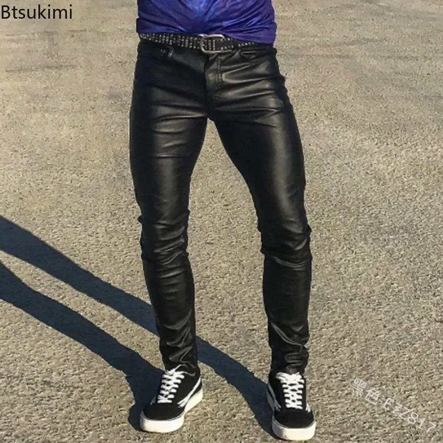 Elastic Low Waist Sexy Pu Leat - Leather Work Pants incelemesi ve fiyatı