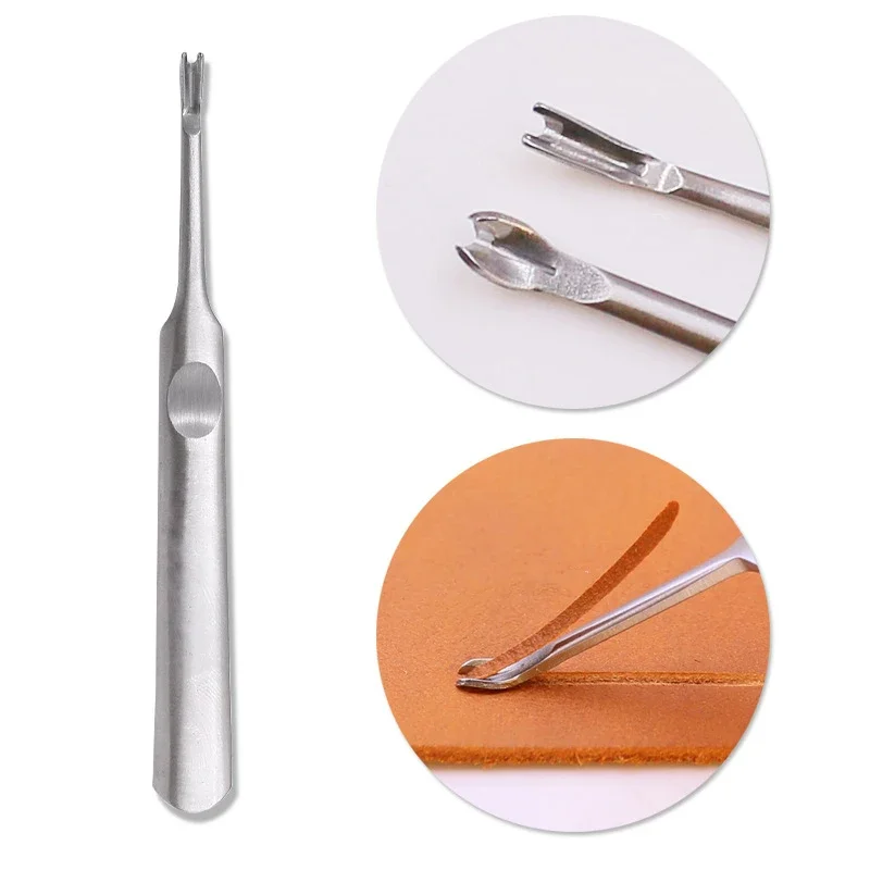Groover Punching Tool U Shaped - Leatherwork Edge Beveler incelemesi ve fiyatı