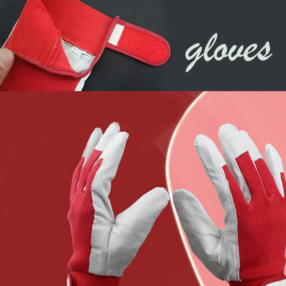 1pair Mechanic Work Glove Leat - Leather Work Factory incelemesi ve fiyatı