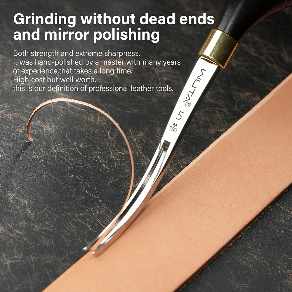 WUTA 1PC Leather Edge Beveler  - Leatherwork Edge Beveler incelemesi ve fiyatı