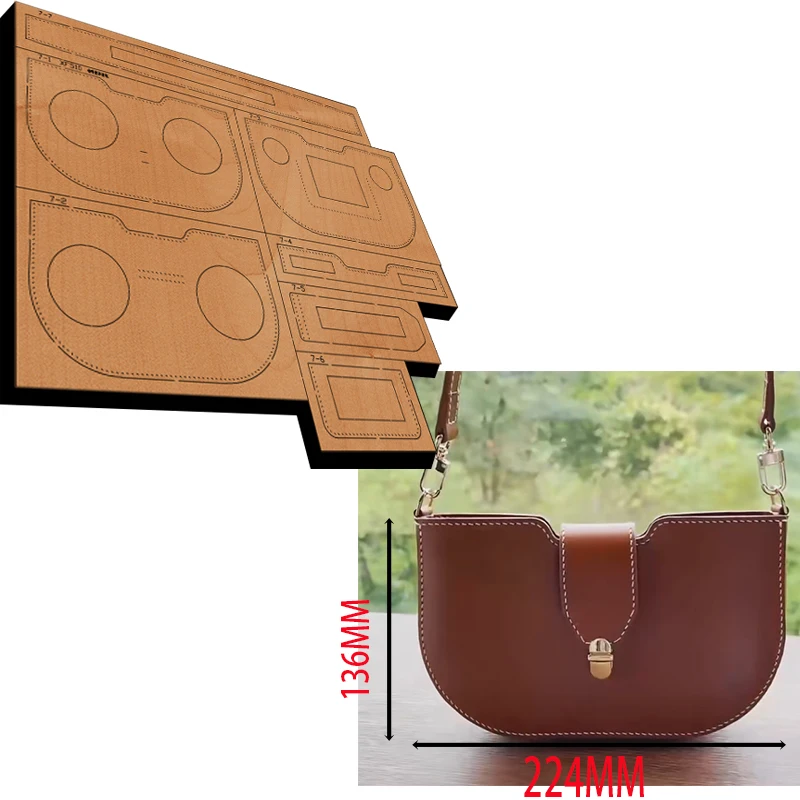 Single-shoulder bag Leather Cr - Leathercraft Japan incelemesi ve fiyatı