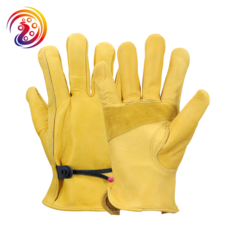 Work Gloves Cowhide Leather Fa - Leather Work Factory incelemesi ve fiyatı