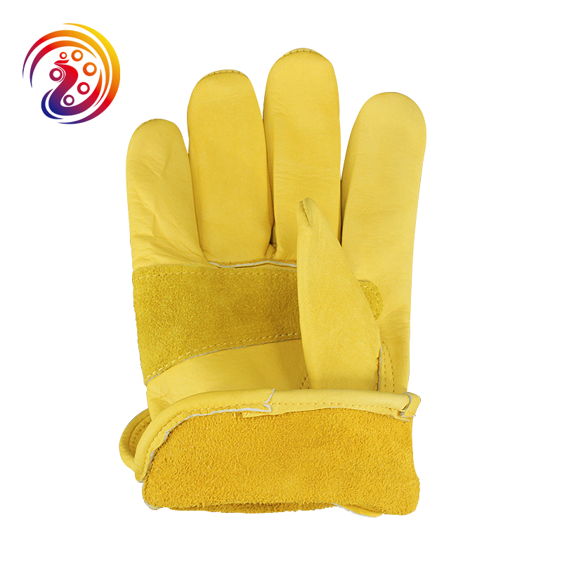 Work Gloves Cowhide Leather Fa - Leather Work Factory incelemesi ve fiyatı