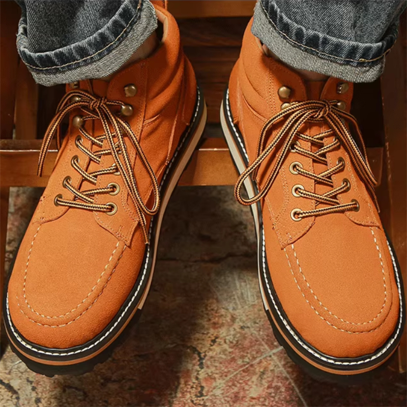 British Style American Retro G - Leather Work Western incelemesi ve fiyatı