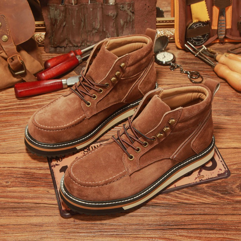 British Style American Retro G - Leather Work Western incelemesi ve fiyatı