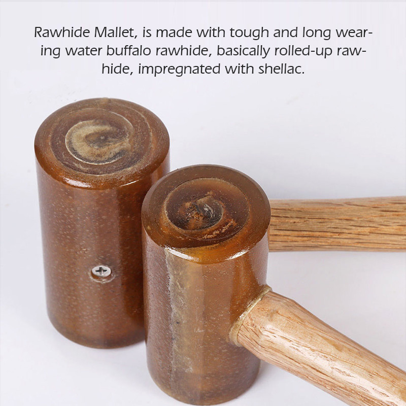 WUTA 100% Rawhide-head Mallet  - Mallet Rawhide Craft incelemesi ve fiyatı