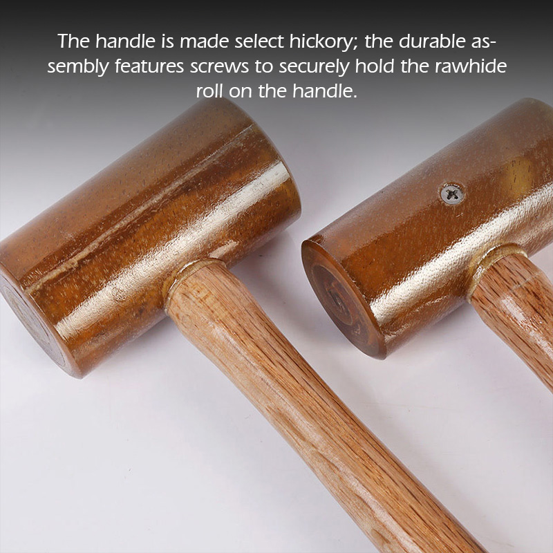 WUTA 100% Rawhide-head Mallet  - Mallet Rawhide Craft incelemesi ve fiyatı
