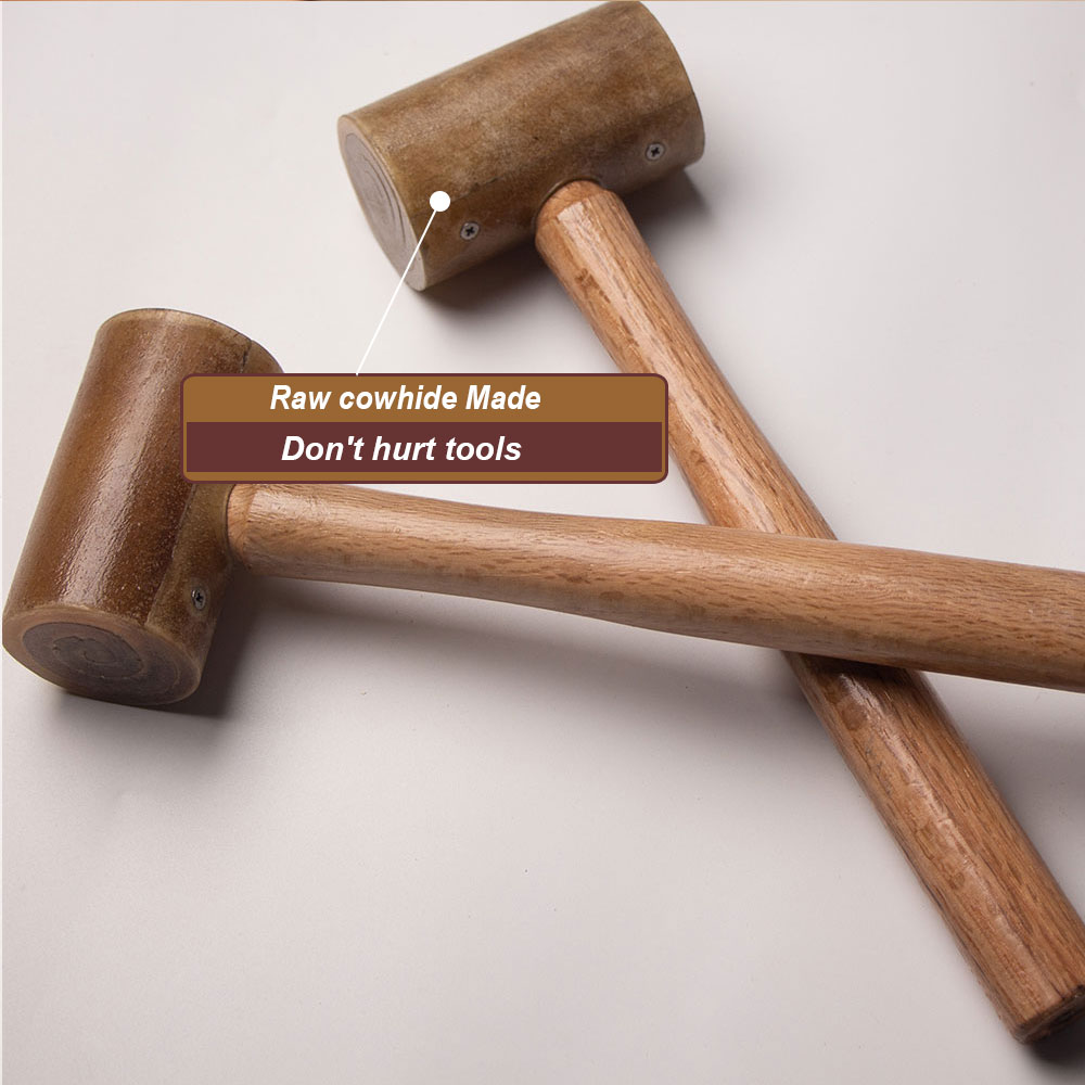 Rawhide head Mallet Leather Ca - Mallet Rawhide Craft incelemesi ve fiyatı